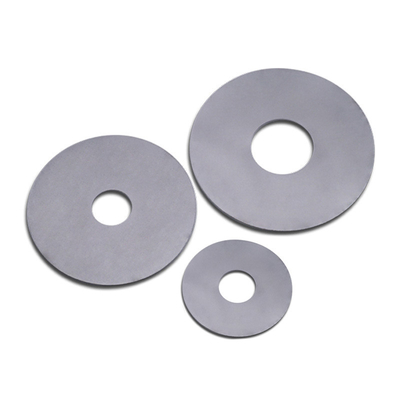 Placas materiais circulares do disco do carboneto de tungstênio para cortar o filme de papel e a folha de cobre