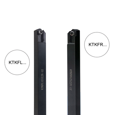 KTKFR/L KTKFS que rosqueia o suporte de ferramenta do CNC para o sulco e inserções eliminadas
