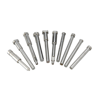 Componentes de moldes de perfurador de alta dureza SKD/ SKH/ ASP/ Pinos de perfurador de tungstênio para estampagem de alta velocidade