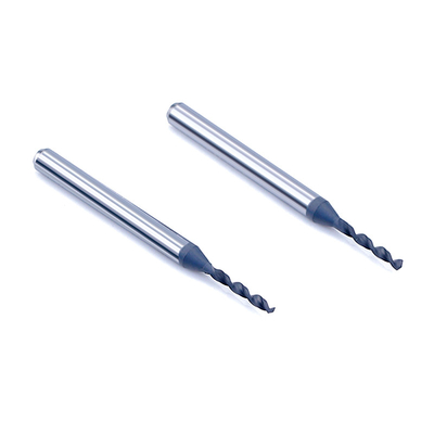 3.175mm Máquinas de corte de moagem de carburo sólido para usinagem de placa de PCB e placa de circuito com flauta espiral dupla
