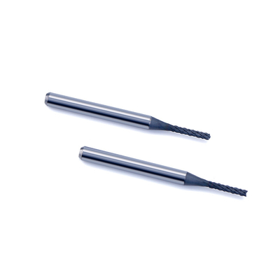 3.175mm Máquinas de corte de moagem de carburo sólido para usinagem de placa de PCB e placa de circuito com flauta espiral dupla