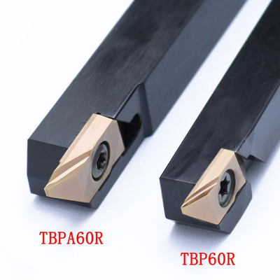 Insertos de torneamento de carburo TBP60R personalizáveis para metalurgia de precisão