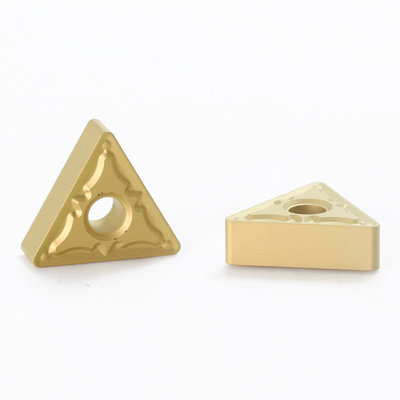 Insertos de torneamento de metal duro TNMG160404-43 para operações de torno CNC e máquina