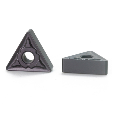 Insertos de torneamento de metal duro TNMG160404-43 para operações de torno CNC e máquina