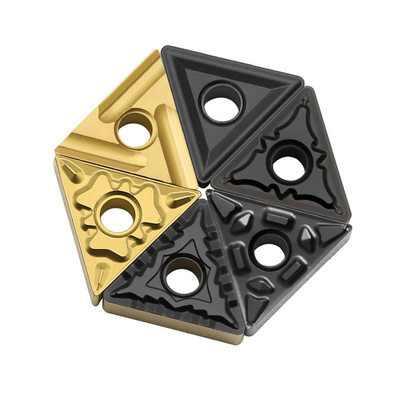 Insertos de torneamento de metal duro TNMG160404-43 para operações de torno CNC e máquina