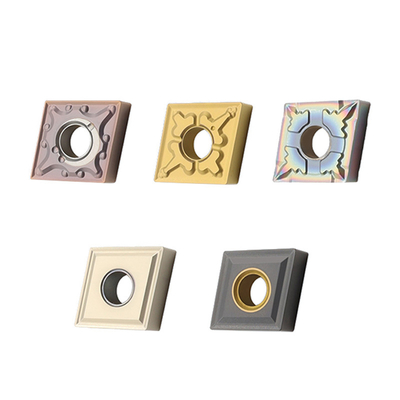 CNMG120404-EF Insertos de torneamento de carburo indexáveis para materiais não ferrosos