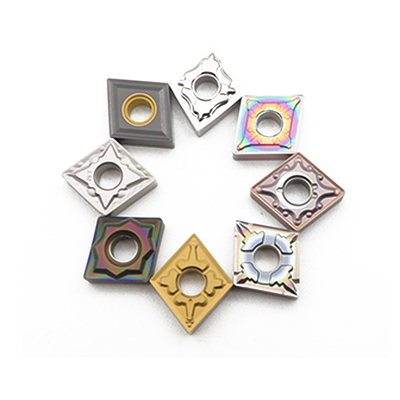 CNMG120404-EF Insertos de torneamento de carburo indexáveis para materiais não ferrosos