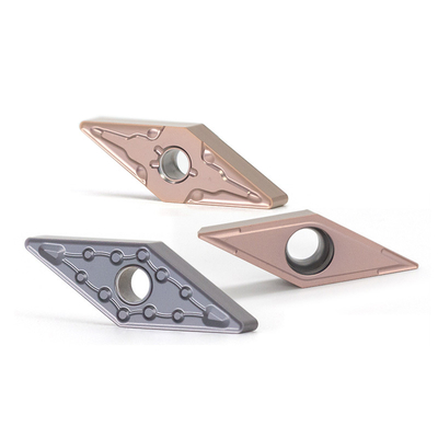 Insertos de Torneamento CNC de Carboneto VNMG160404-TM Insertos Indexáveis de Carboneto de Alta Precisão para Usinagem de Metais