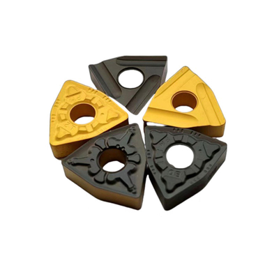 WNMG080404R-ZC inserções de torneamento de carburo CNC usadas na usinagem de aços inoxidáveis, ferro fundido, ligas de alta temperatura e materiais não ferrosos