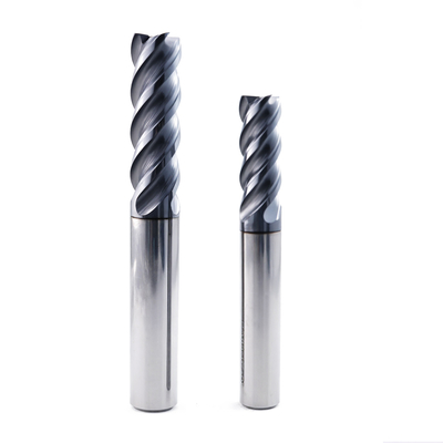 8mm Carbide Flat End Mill 4 Flauta para aço inoxidável ligado