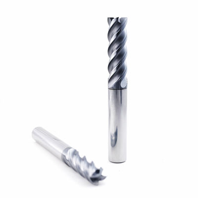 8mm Carbide Flat End Mill 4 Flauta para aço inoxidável ligado