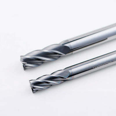 6mm Carbide Corner Radius End Mill 4 flautas ALCRN revestido