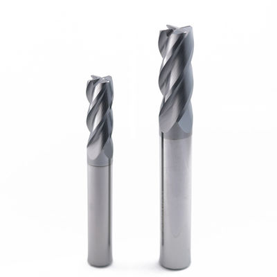 6mm Carbide Corner Radius End Mill 4 flautas ALCRN revestido