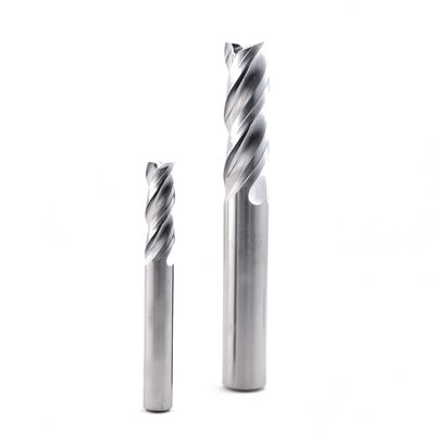 Carbide U-Groove End Mill para Alumínio 3 Flauta DLC revestido