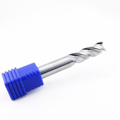 Carbide U-Groove End Mill para Alumínio 3 Flauta DLC revestido
