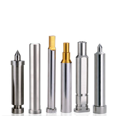 Componentes de moldes de punção de metal duro de tungstênio de alta precisão Kinyet com precisão de ±0,001 mm e rugosidade superficial RZ~~0,2um para a indústria automotiva