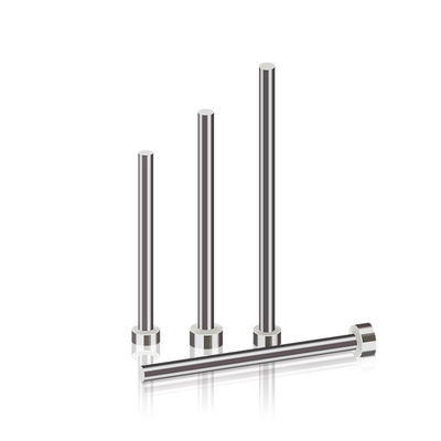 Alta precisão ±0,001mm Pinos de punção de carboneto de tungstênio para estampagem de alta velocidade com polimento ou retificação fina